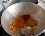 A picture of step 3 of Paneer bhurji.