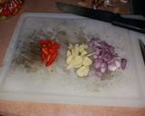 Foto langkah ke 1 dari resep Tumis kulit melinjo+sawi+Buncis.