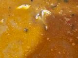 Arroz de gamba roja y pimiento de padrón