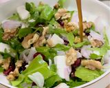 A picture of step 5 of Fresh Cherry 🍒 Salad with Feta Cheese 🧀 & Walnuts.
