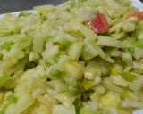 Foto del paso 8 de la receta: Ensalada fresca de pepino, manzana y tomate verde🍏🧅🍅🥒🥙🥗