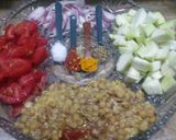A picture of step 1 of Loki daal.