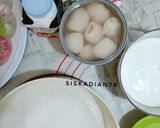 Foto langkah ke 4 dari resep Puding Susu Yogurt with Edible Flower / Hantaran / Gift.