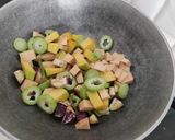 A picture of step 3 of Snake Gourd Sambar.