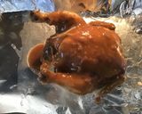 A picture of step 3 of California Farm Cornish Rock Hen in Crust.