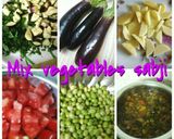 A picture of step 5 of Mix vegetables sabji.