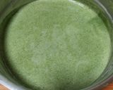 A picture of step 5 of Blue Cheese and Spinach Cream Soup.