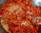 A picture of step 3 of Gajar halwa.