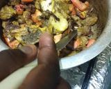 A picture of step 4 of Fried beef#themechallenge.