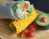 Foto del paso 5 de la receta: Wrap saludable 🥦🥕🥑