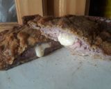 Foto del paso 7 de la receta: Milanesa de carne rellena de jamón y queso😋