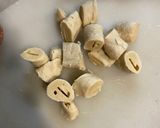A picture of step 1 of Malai chaap roll.