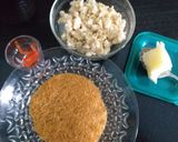 A picture of step 2 of Kunafa(arabicsweet)😋😋.