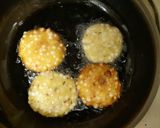 A picture of step 4 of Sabudana Tikki Chaat.