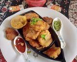 A picture of step 6 of Crispy 😋Aloo Bade.