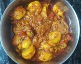 A picture of step 9 of Aloo Dum.