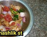 A picture of step 2 of Chicken Shashlik.