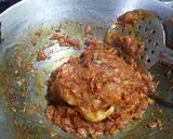 A picture of step 6 of Full cauliflower sabzi.