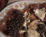 A picture of step 6 of Ring Liver Sausage with Eggs and Toast.