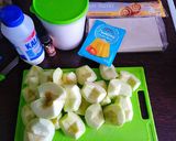 Almás leveles recept fázis 1 fotója