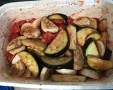 Une image de l'étape 11 de Duo d'aubergines, tomate et gingembre.