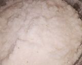 A picture of step 6 of Tuwon Shinkafa with Egusi Soup.