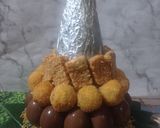 Foto langkah ke 7 dari resep Lauk Tower Ultah.