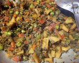 मेथी गाजर मटर आलू की सब्ज़ी (Methi gajar matar aloo ki sabzi recipe in Hindi) रेसिपी चरण 5 फोटो