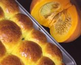 Foto langkah ke 8 dari resep Roti Labu Kuning (Kabocha Bread).