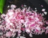 Foto del paso 1 de la receta: Huevo a la Mexicana con jamón 🤣