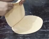 A picture of step 5 of Dosti roti.