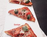 ब्रेड चीज़ पिज़्ज़ा (bread cheese pizza recipe in Hindi) रेसिपी चरण 6 फोटो