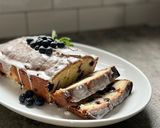 A picture of step 5 of Blueberry Lemon Pound Cake.