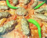 صورة لخطوة 3 من وصفة كفته مع البطاطا والبصل والبندوره سريعه وسهله