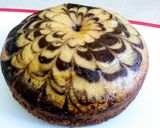 एगलेस मार्बल केक (eggless marble cake recipe in marathi) रेसिपी स्टेप 6 फोटो