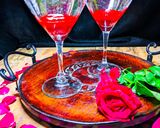 ডাবল লেয়ার ড্রিংক(double layer drink recipe in Bengali) রেসিপির ধাপ 4 ছবি