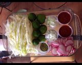 A picture of step 4 of Pozole El 26 Style.