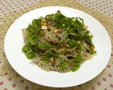 Hình bước làm 9 của món Phở sắn quế sơn trộn