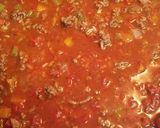 A picture of step 3 of One Pot Stuffed Pepper Casserole.