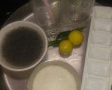 A picture of step 2 of Kulukki sharbat (Kerala special drink).