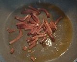 A picture of step 2 of Ravioli with Speck and Gorgonzola.