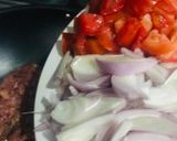 A picture of step 3 of Karele Qeema.