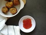Cucur Nasi dan lebihan lauk (Leftover food fritters)