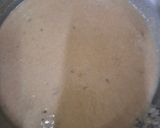 A picture of step 6 of Malpua with Rabri.