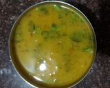 A picture of step 5 of Yellow moong dal.