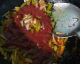 A picture of step 4 of Noodles Pocket With Spring Roll Wrapper.