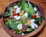 Foto del paso 2 de la receta: Ensalada verde con mandarina y queso de cabra