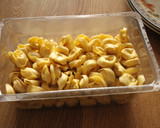 Foto del paso 6 de la receta: Tortelinis salsablanqueados, con berenjena frita