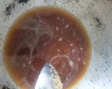 A picture of step 1 of Coconut Chocolate Burfi.