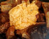 A picture of step 7 of Rajasthani Laal Maans Curry (Rajasthani Royal Mutton curry).